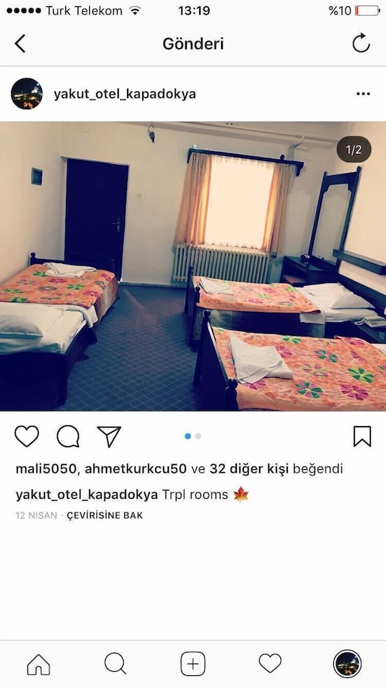 Yakut Hotel Cappadocia Rezervasyon
